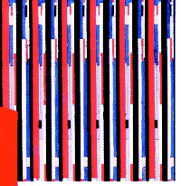 Илья Чашник. Супрематическая композиция. Эскиз для ткани. 1920-е