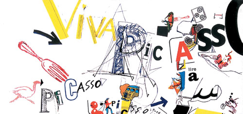 Жан Тенгли. Viva Picasso. 1973. Фрагмент