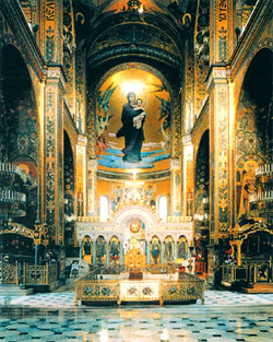 Интерьер Владимирского собора в Киеве