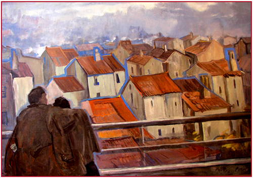 Крыши парижа. 1960–1961