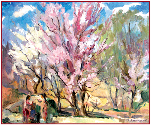 Цветущие деревья. 1939