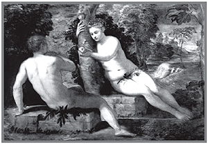 Я. Тинторетто. Адам и Ева