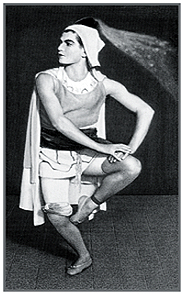 С. Лифарь в балете «Блудный сын»