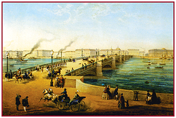 Дж. Шарлеман. Николаевский мост. 1850