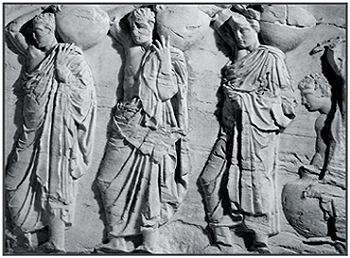 Скульптура - важная составляющая часть искусства древней Греции