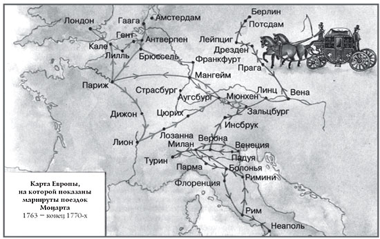 Карта путешествий гоголя